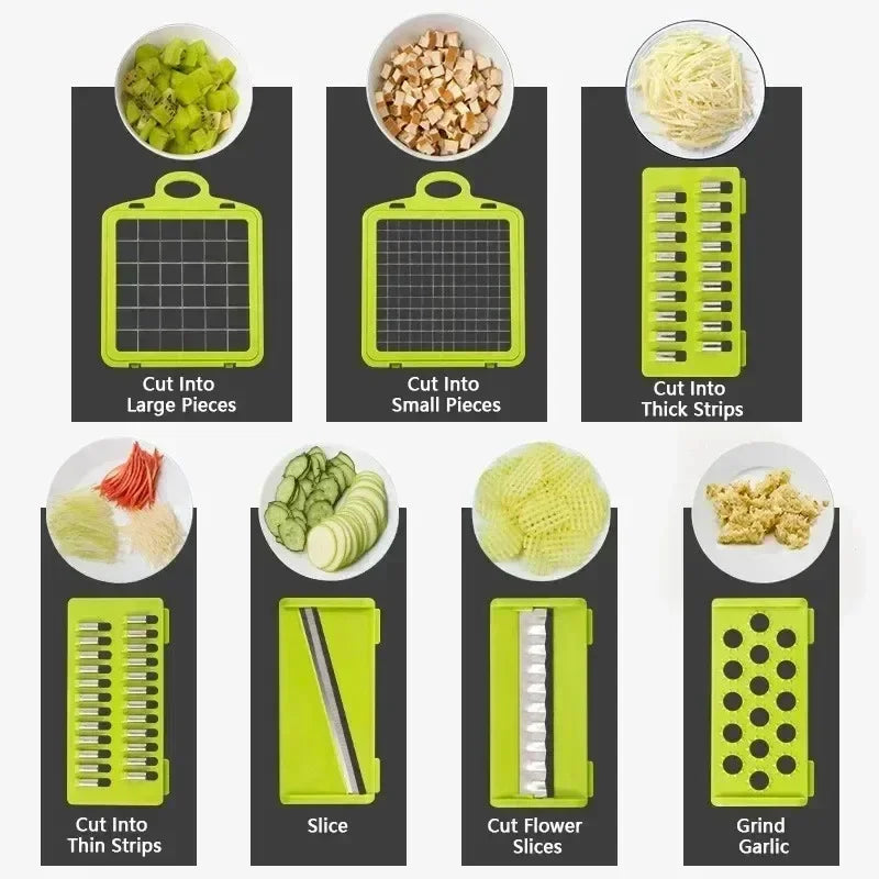 Fatiador de vegetais multifunctional Slicer