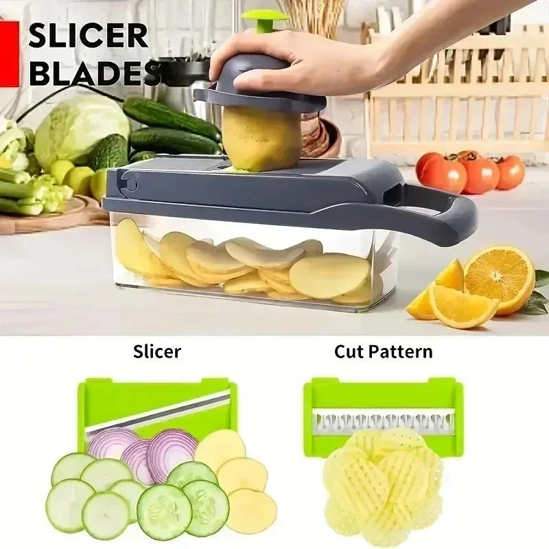 Fatiador de vegetais multifunctional Slicer