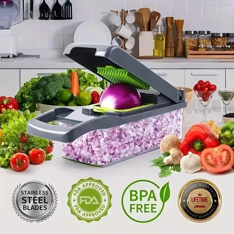 Fatiador de vegetais multifunctional Slicer