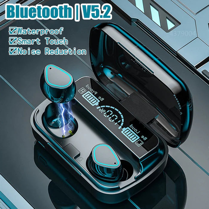 Fone Bluetooth À Prova Dágua Smart Touch AquaBeat Pro V5.2 Carregador Portáti