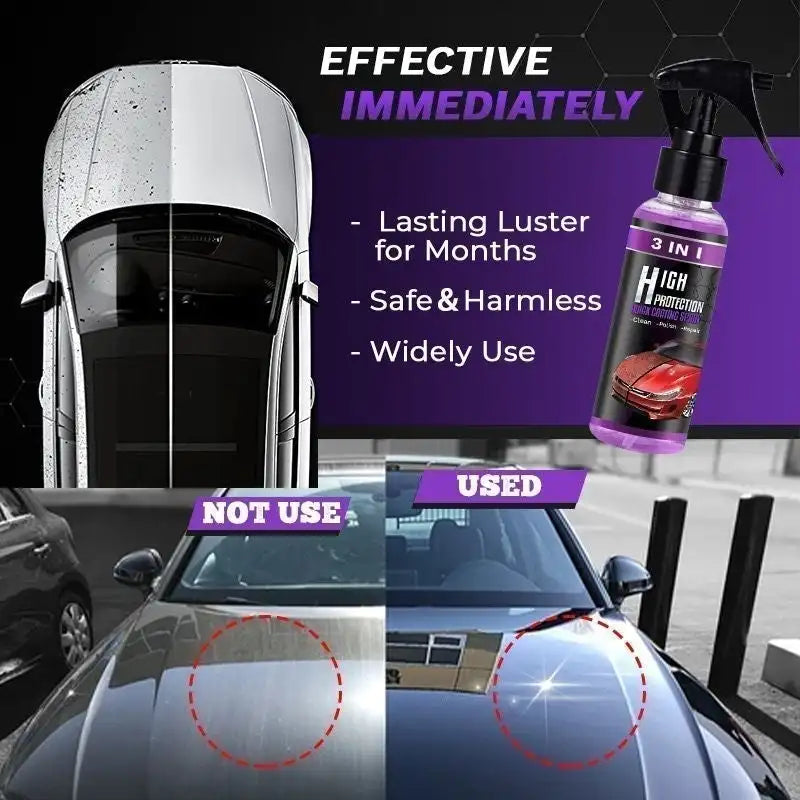 Shine Armor Spray revitalizador para carros